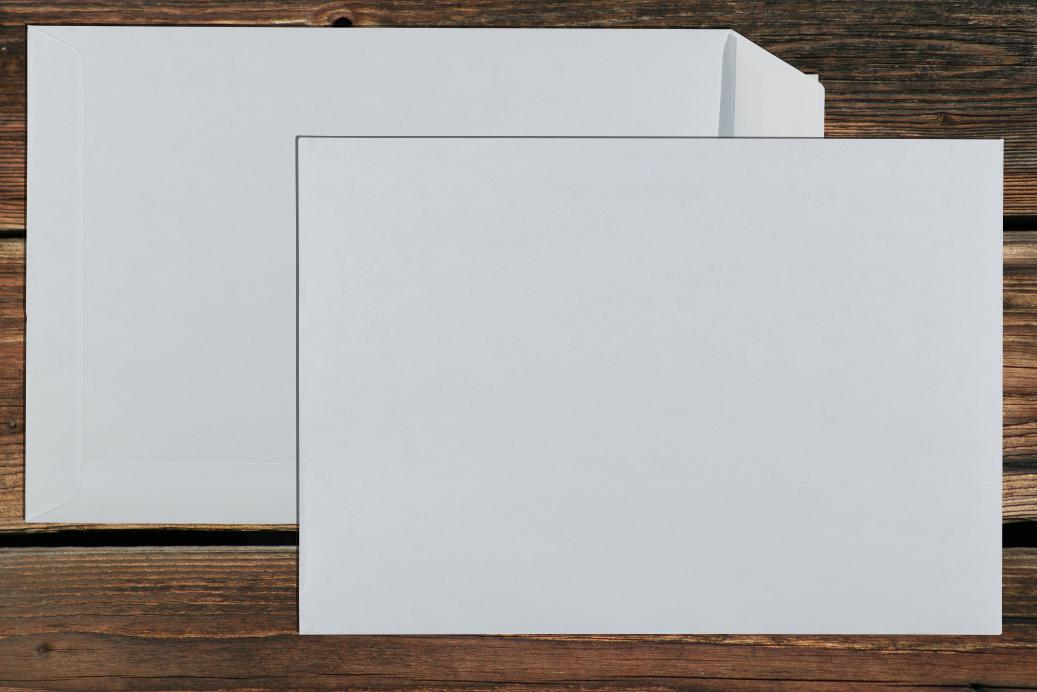 Versandtaschen C5 162x229 mm Haftklebend Weiß 90 g/qm